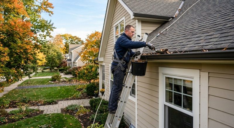 Gutter Blockage Removal in Baltimore, MD