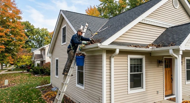 Rain Gutter Clearing in Annapolis, MD