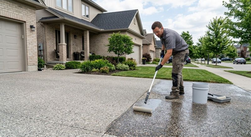 Sidewalk Concrete Sealing in Tacoma, WA