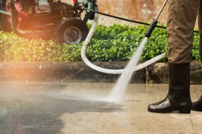 Driveway Concrete Cleaning