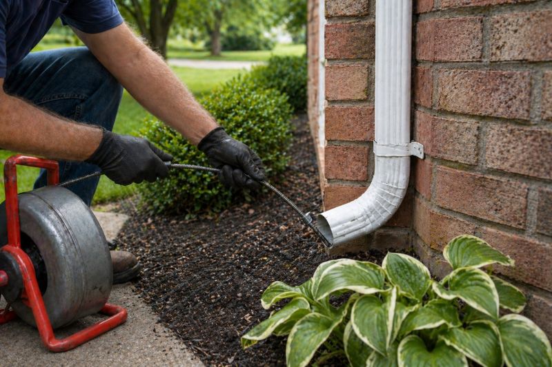 Downspout Blockage Removal in Bergen County, NJ